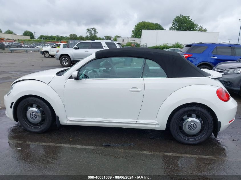 2013 Volkswagen Beetle 2.5L/2.5L 50S Edition/2.5L 70S Edition VIN: 3VW5P7AT1DM817254 Lot: 40031039