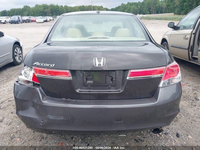 2011 Honda Accord 2.4 Ex-L VIN: 1HGCP2F88BA155136 Lot: 40031290