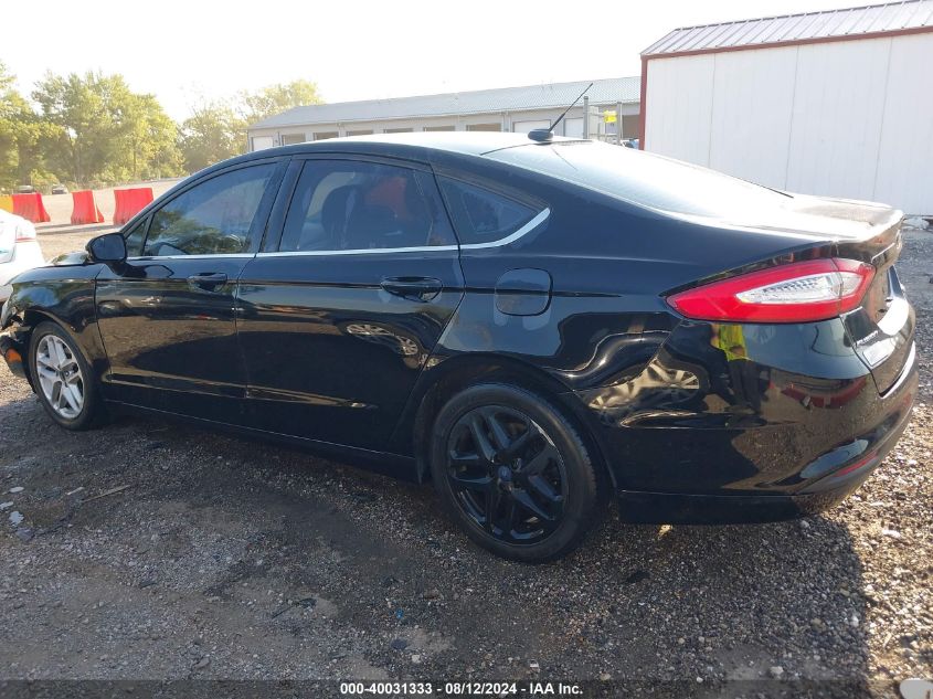 2016 FORD FUSION SE - 3FA6P0H76GR3C0278