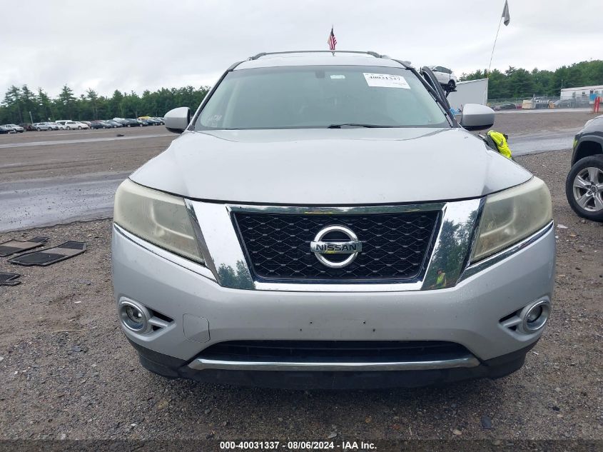 2013 Nissan Pathfinder Sl VIN: 5N1AR2MM0DC621936 Lot: 40031337