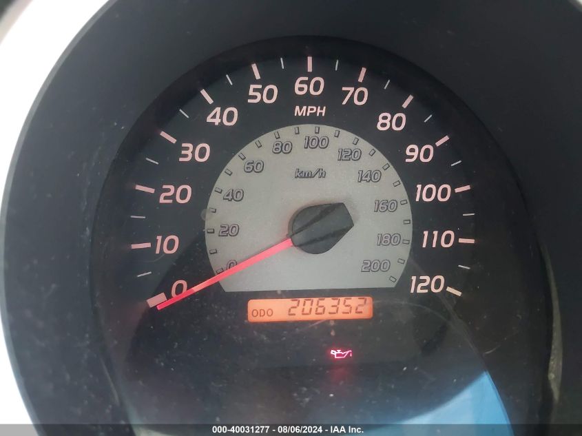 2005 Toyota Tacoma VIN: 5TETX22N45Z046001 Lot: 40031277