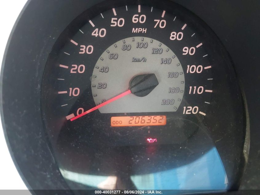 2005 Toyota Tacoma VIN: 5TETX22N45Z046001 Lot: 40031277