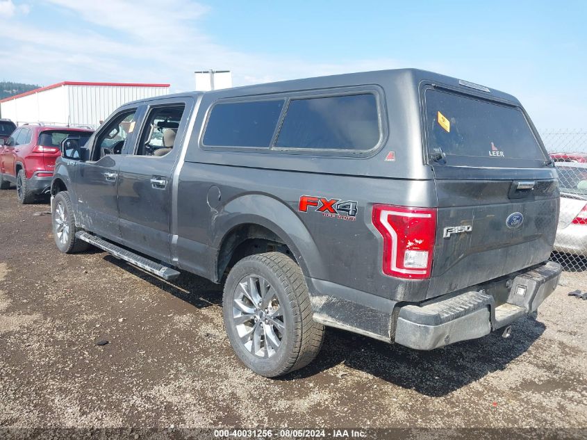 2017 FORD F-150 XLT - 1FTFW1EG2HKC74935