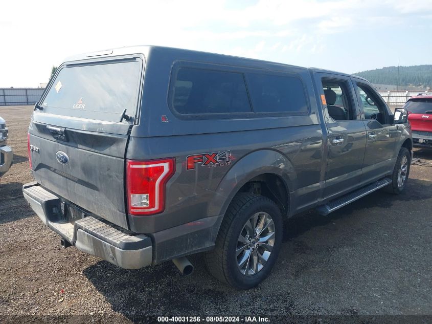 2017 FORD F-150 XLT - 1FTFW1EG2HKC74935