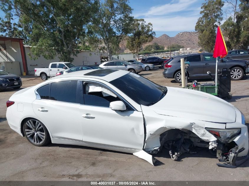 2018 Infiniti Q50 3.0T Sport VIN: JN1EV7AP3JM366897 Lot: 40031037