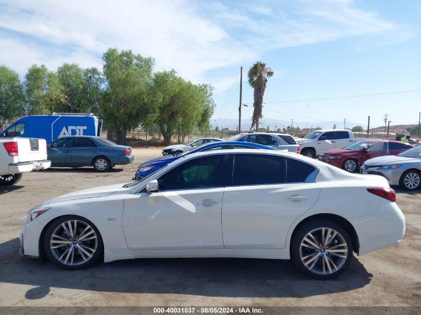 2018 Infiniti Q50 3.0T Sport VIN: JN1EV7AP3JM366897 Lot: 40031037