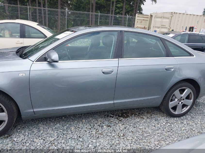 2008 Audi A6 3.2 VIN: WAUDH74F08N148081 Lot: 40031177