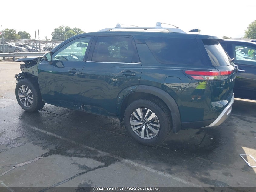 VIN 5N1DR3CC7NC246169 2022 NISSAN PATHFINDER SL 4WD