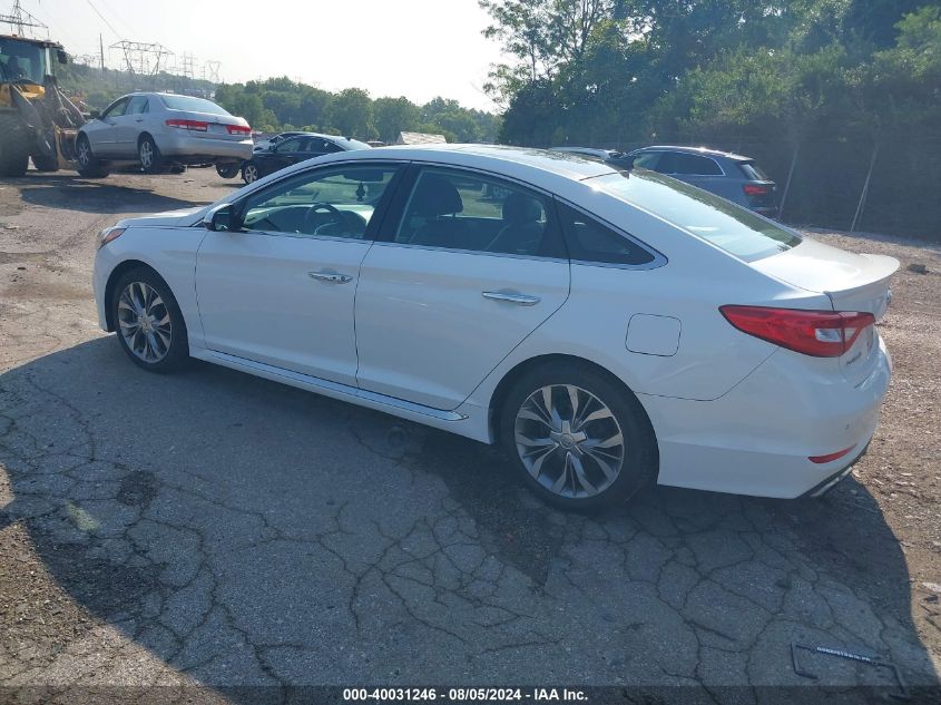 2015 Hyundai Sonata Limited 2.0T VIN: 5NPE34AB0FH249320 Lot: 40031246