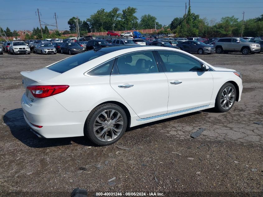 2015 Hyundai Sonata Limited 2.0T VIN: 5NPE34AB0FH249320 Lot: 40031246