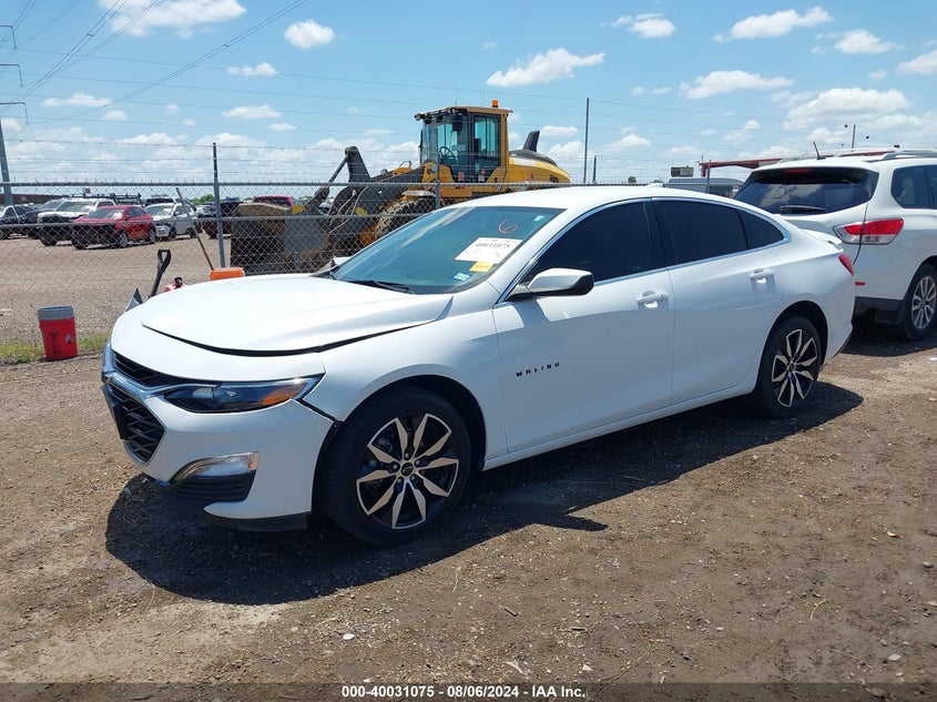 2021 CHEVROLET MALIBU RS - 1G1ZG5ST9MF041956
