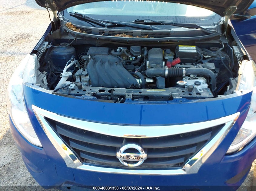 2019 Nissan Versa 1.6 Sv VIN: 3N1CN7AP3KL827227 Lot: 40031358