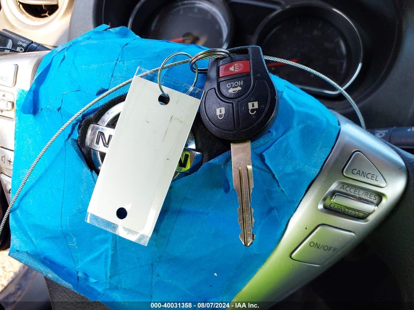 2019 Nissan Versa 1.6 Sv VIN: 3N1CN7AP3KL827227 Lot: 40031358