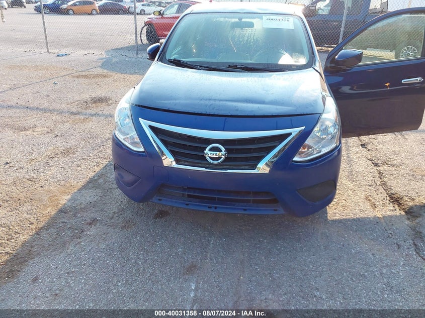 2019 Nissan Versa 1.6 Sv VIN: 3N1CN7AP3KL827227 Lot: 40031358