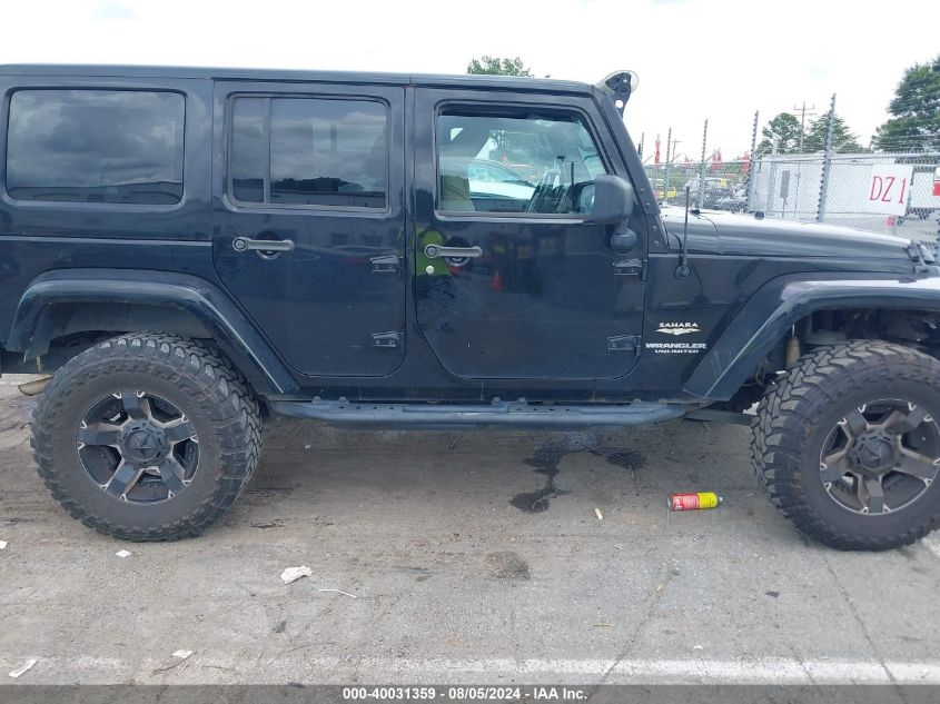 2015 JEEP WRANGLER UNLIMITED SAHARA - 1C4BJWEG3FL513930