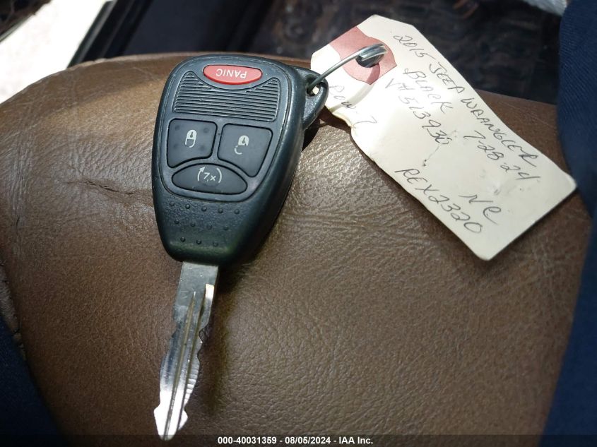 2015 JEEP WRANGLER UNLIMITED SAHARA - 1C4BJWEG3FL513930