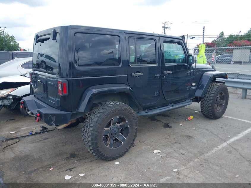 2015 JEEP WRANGLER UNLIMITED SAHARA - 1C4BJWEG3FL513930