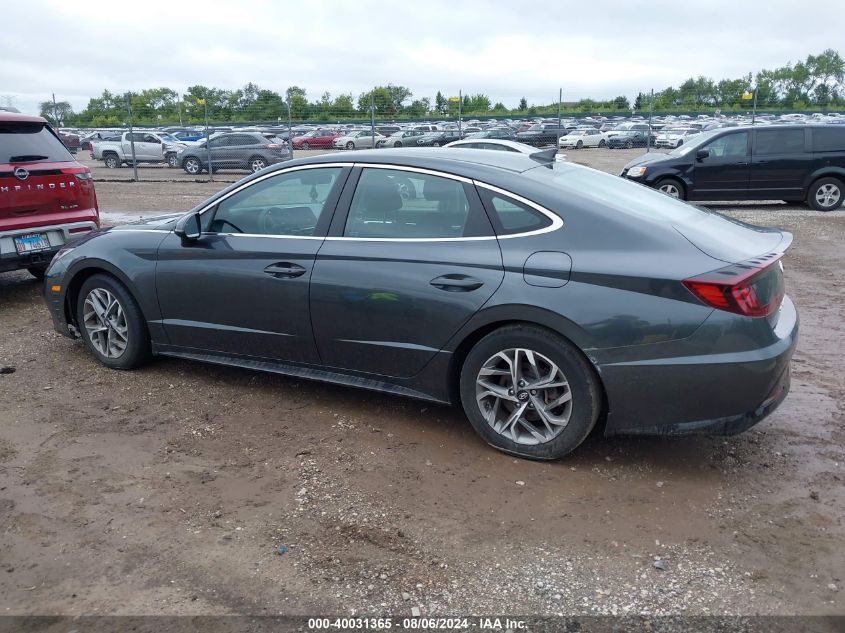 2022 Hyundai Sonata Sel VIN: KMHL64JA5NA230320 Lot: 40031365