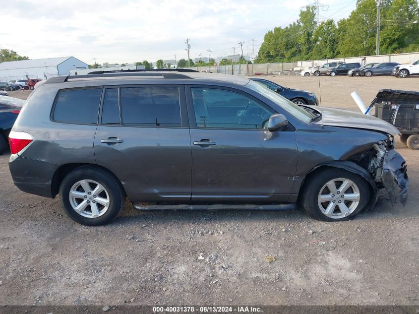 2010 Toyota Highlander VIN: 5TDZA3EH8AS006163 Lot: 40031378