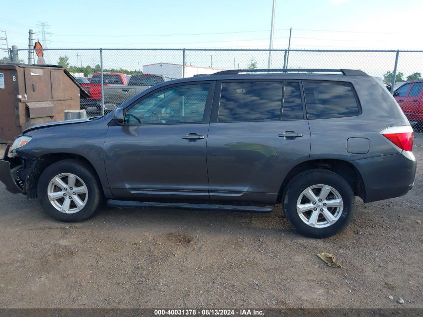 2010 Toyota Highlander VIN: 5TDZA3EH8AS006163 Lot: 40031378