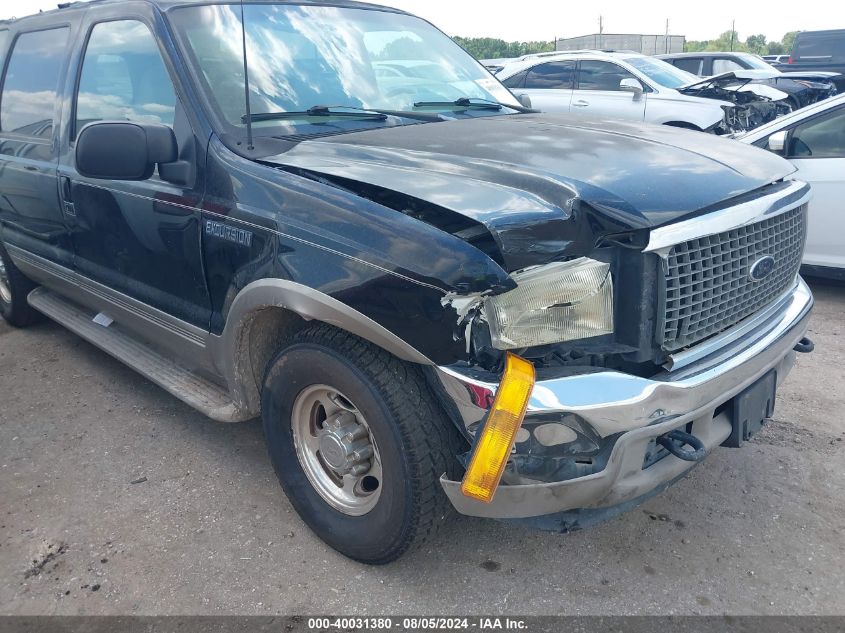 2000 Ford Excursion Limited VIN: 1FMNU42S7YEC71941 Lot: 40031380