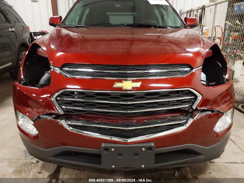 2016 Chevrolet Equinox Lt VIN: 2GNALCEK8G1153691 Lot: 40031389