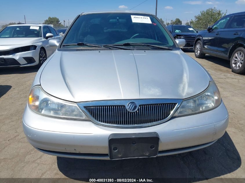 1999 Mercury Mystique Ls VIN: 1MEFM66L1XK634644 Lot: 40031393