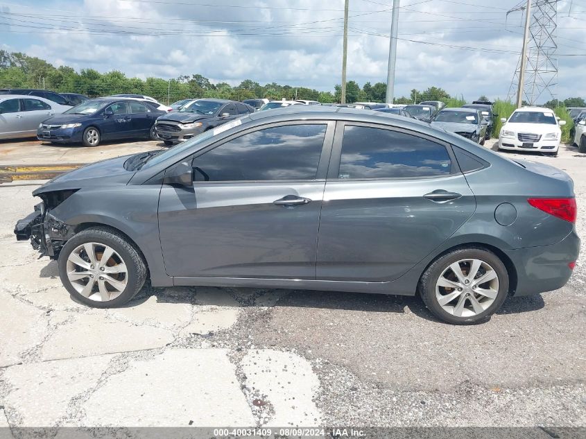 2012 Hyundai Accent Gls VIN: KMHCT4AE7CU197991 Lot: 40031409