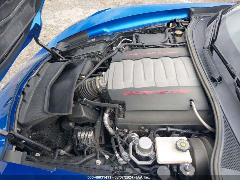 2015 Chevrolet Corvette Stingray Z51 VIN: 1G1YG2D78F5118710 Lot: 40031411