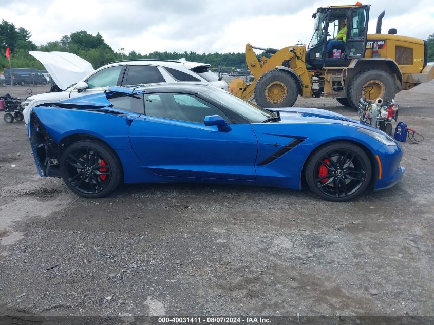 2015 Chevrolet Corvette Stingray Z51 VIN: 1G1YG2D78F5118710 Lot: 40031411