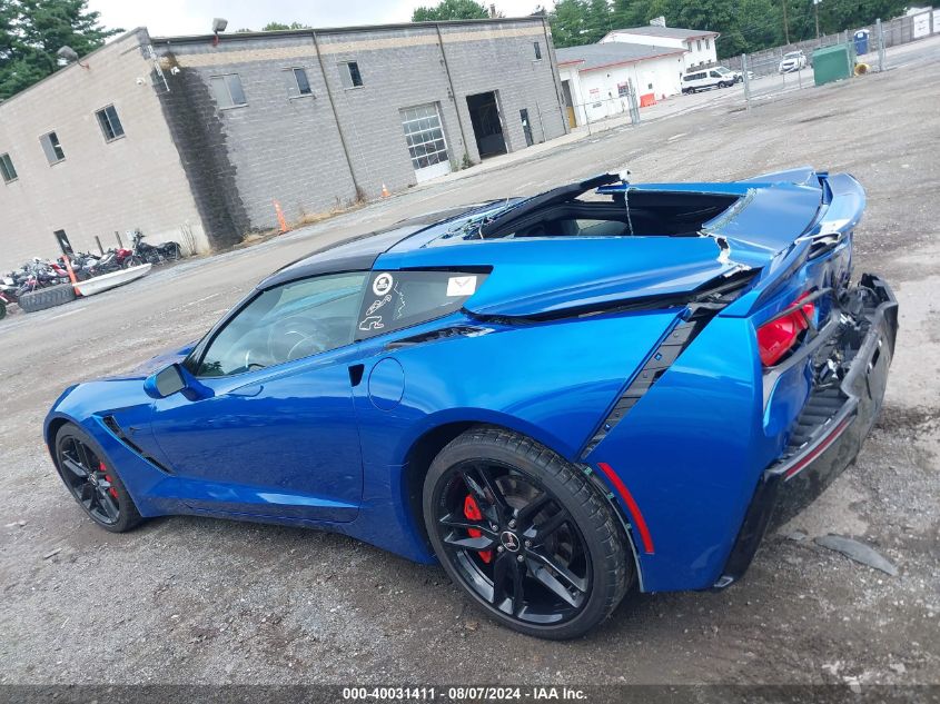 2015 Chevrolet Corvette Stingray Z51 VIN: 1G1YG2D78F5118710 Lot: 40031411