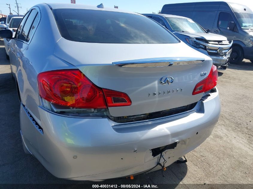 2013 Infiniti G37 Journey VIN: JN1CV6AP6DM723611 Lot: 40031412