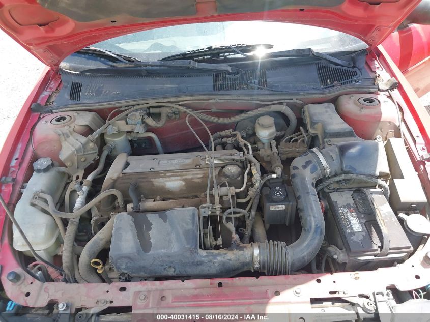 2003 Chevrolet Cavalier VIN: 1G1JC12F637332404 Lot: 40031415