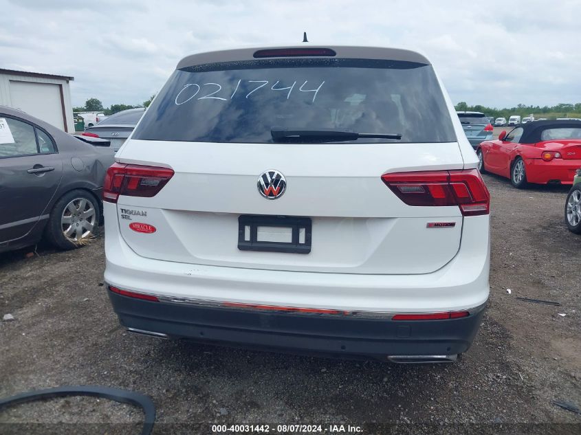 2021 Volkswagen Tiguan 2.0T Se/2.0T Se R-Line Black/2.0T Sel VIN: 3VV2B7AX3MM021744 Lot: 40031442