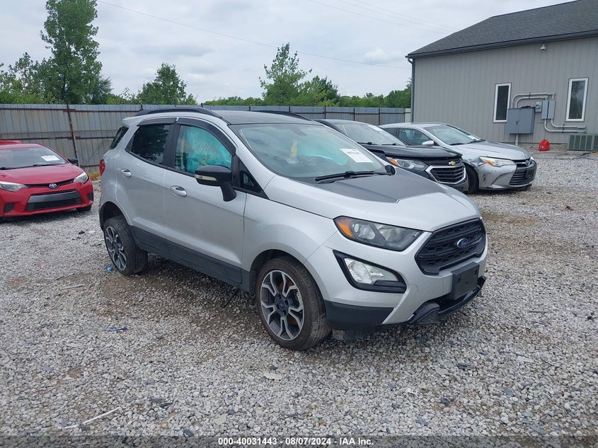 VIN MAJ6S3JL2LC333873 2020 FORD ECOSPORT SES