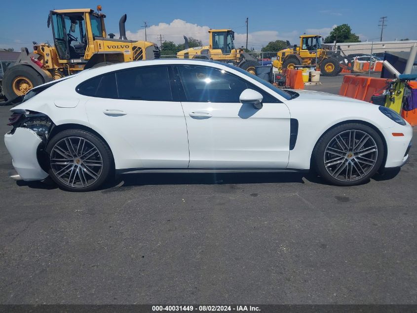 2018 Porsche Panamera 4 VIN: WP0AA2A73JL107763 Lot: 40031449