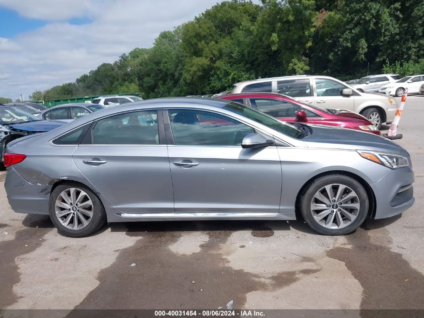 2015 HYUNDAI SONATA SPORT - 5NPE34AF4FH080387