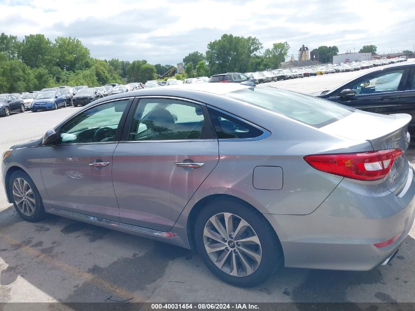 2015 HYUNDAI SONATA SPORT - 5NPE34AF4FH080387