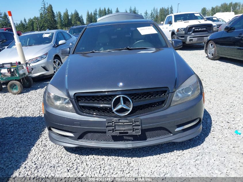 2011 Mercedes-Benz C 350 Sport VIN: WDDGF5GB9BR167429 Lot: 40031462