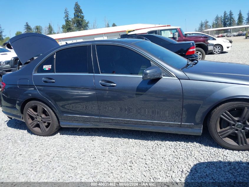 2011 Mercedes-Benz C 350 Sport VIN: WDDGF5GB9BR167429 Lot: 40031462