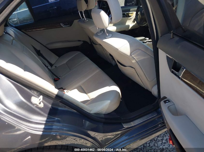 2011 Mercedes-Benz C 350 Sport VIN: WDDGF5GB9BR167429 Lot: 40031462