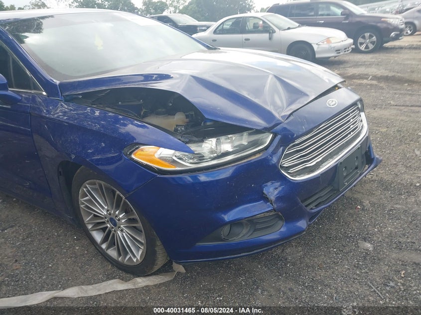 2015 Ford Fusion Se VIN: 3FA6P0H94FR221723 Lot: 40031465