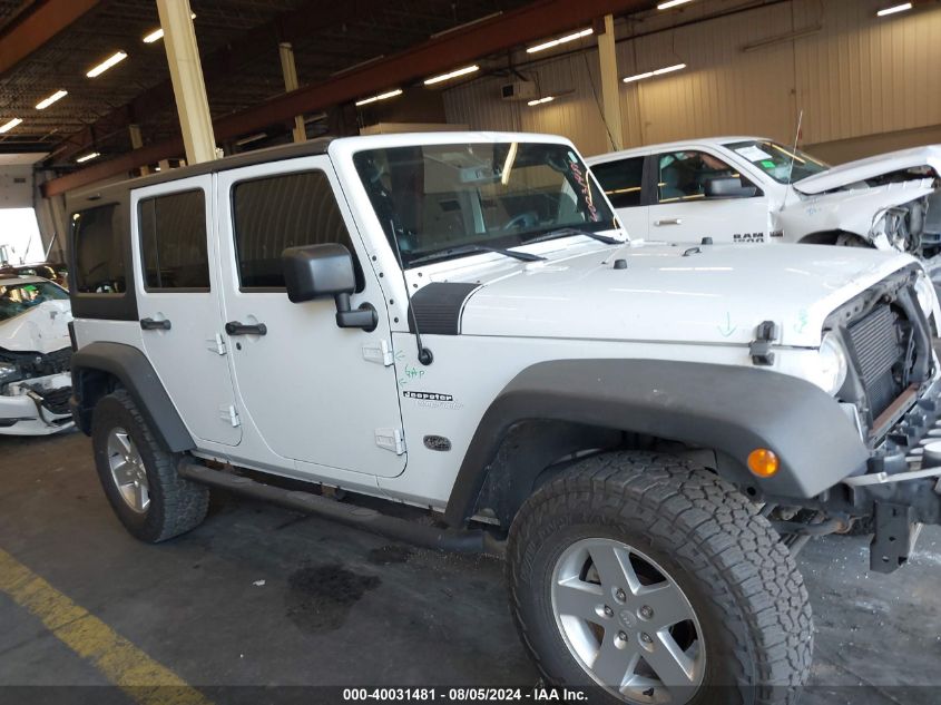 2014 Jeep Wrangler Unlimited Sport VIN: 1C4BJWDG4EL250945 Lot: 40031481