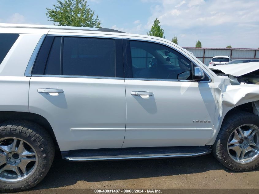 2017 Chevrolet Tahoe Premier VIN: 1GNSKCKC6HR325990 Lot: 40031487