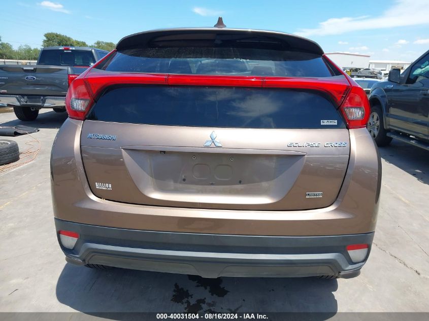 2018 Mitsubishi Eclipse Cross Le VIN: JA4AT4AA9JZ065205 Lot: 40031504