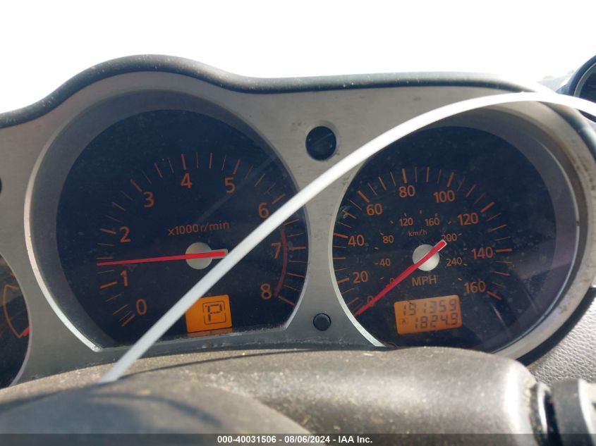 2004 Nissan 350Z Enthusiast VIN: JN1AZ36D04T110317 Lot: 40031506