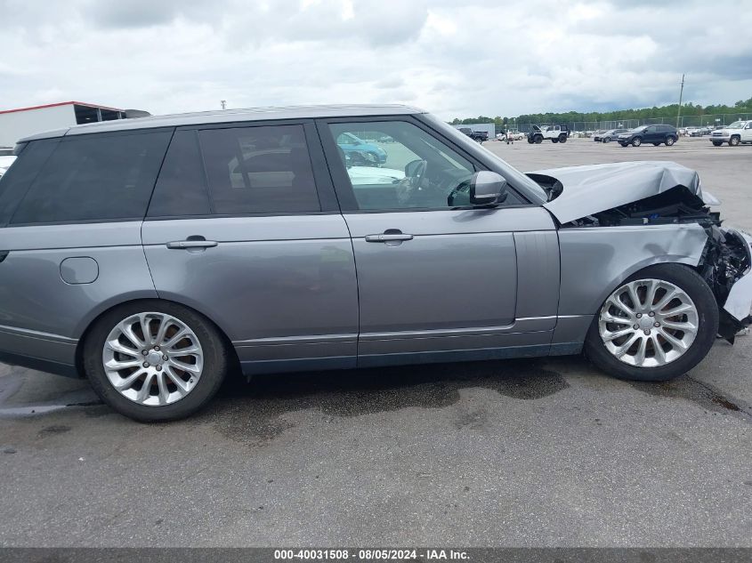 2020 Land Rover Range Rover Hse VIN: SALGS2RU2LA586881 Lot: 40031508