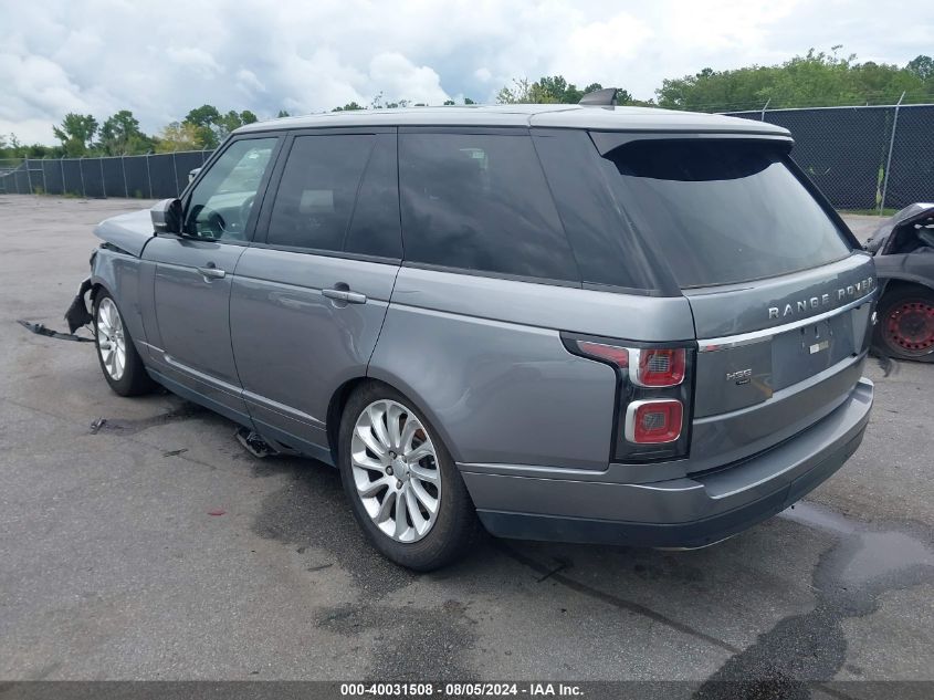 VIN SALGS2RU2LA586881 2020 Land Rover Range Rover, Hse no.3