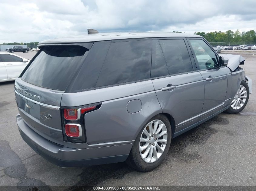 VIN SALGS2RU2LA586881 2020 Land Rover Range Rover, Hse no.4