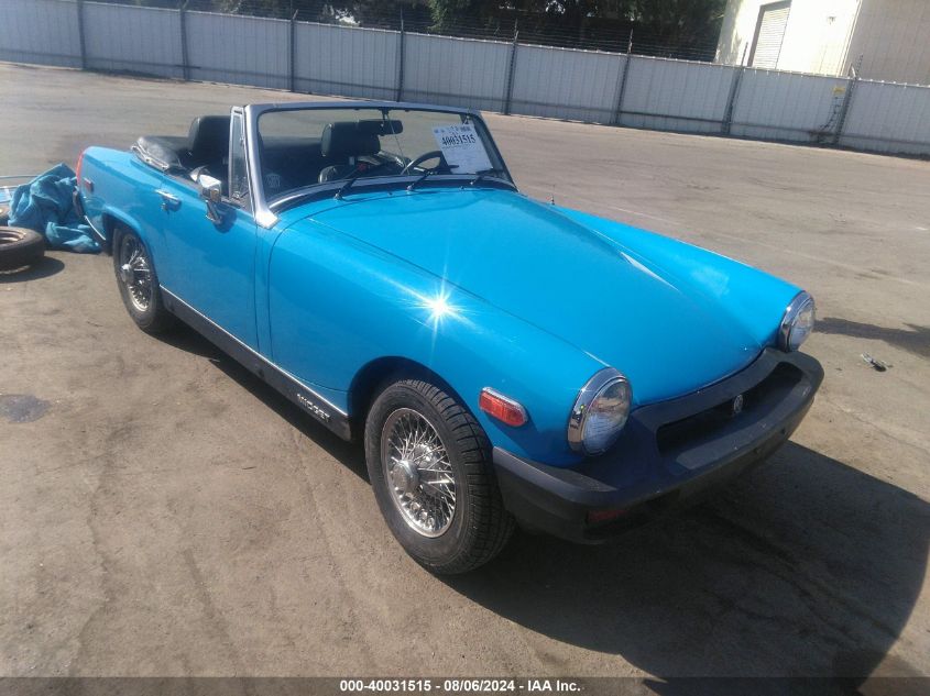 1979 Mg Midget VIN: GAN6UL223469G Lot: 40031515